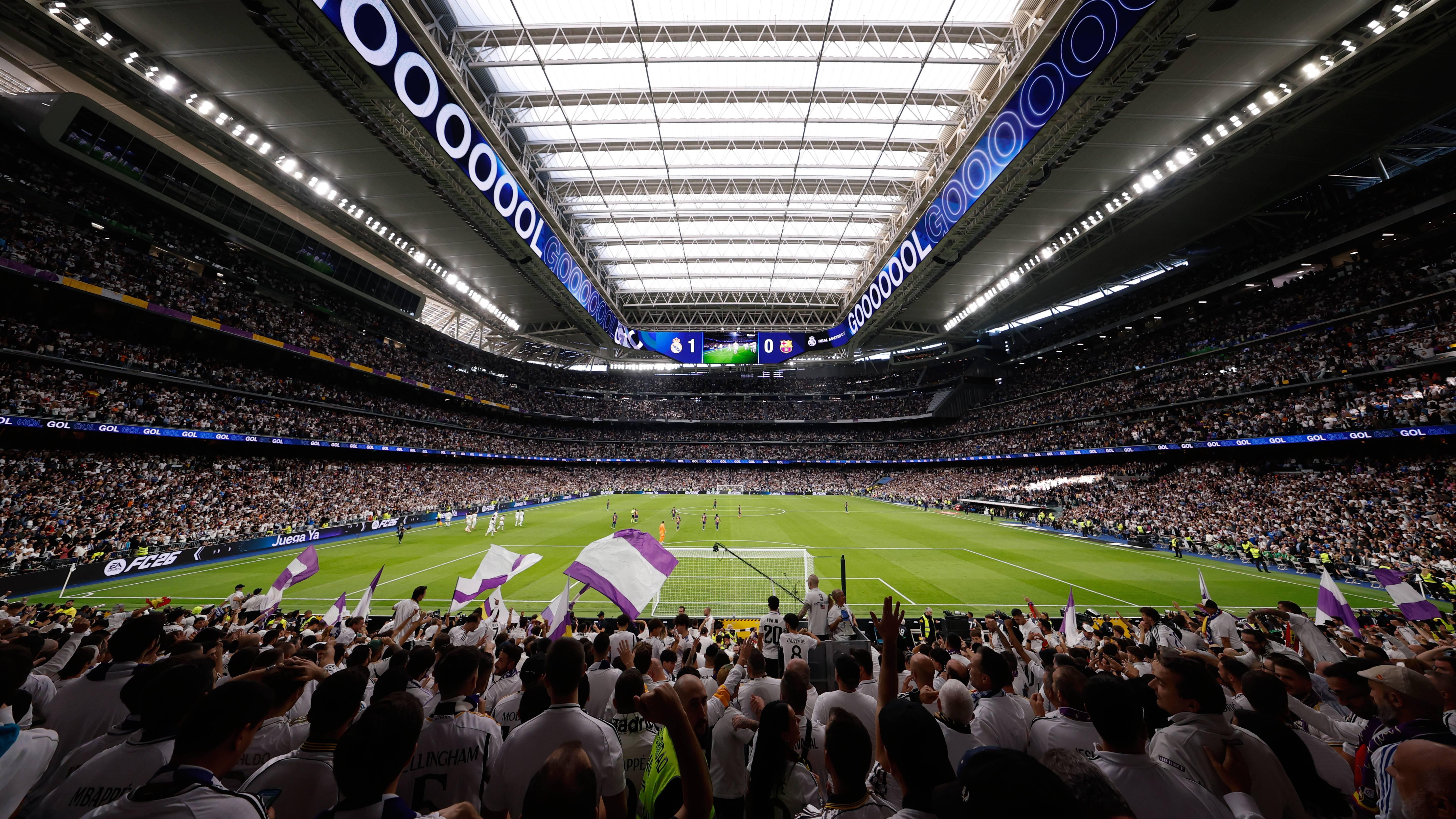 Billede af Real Madrid fans