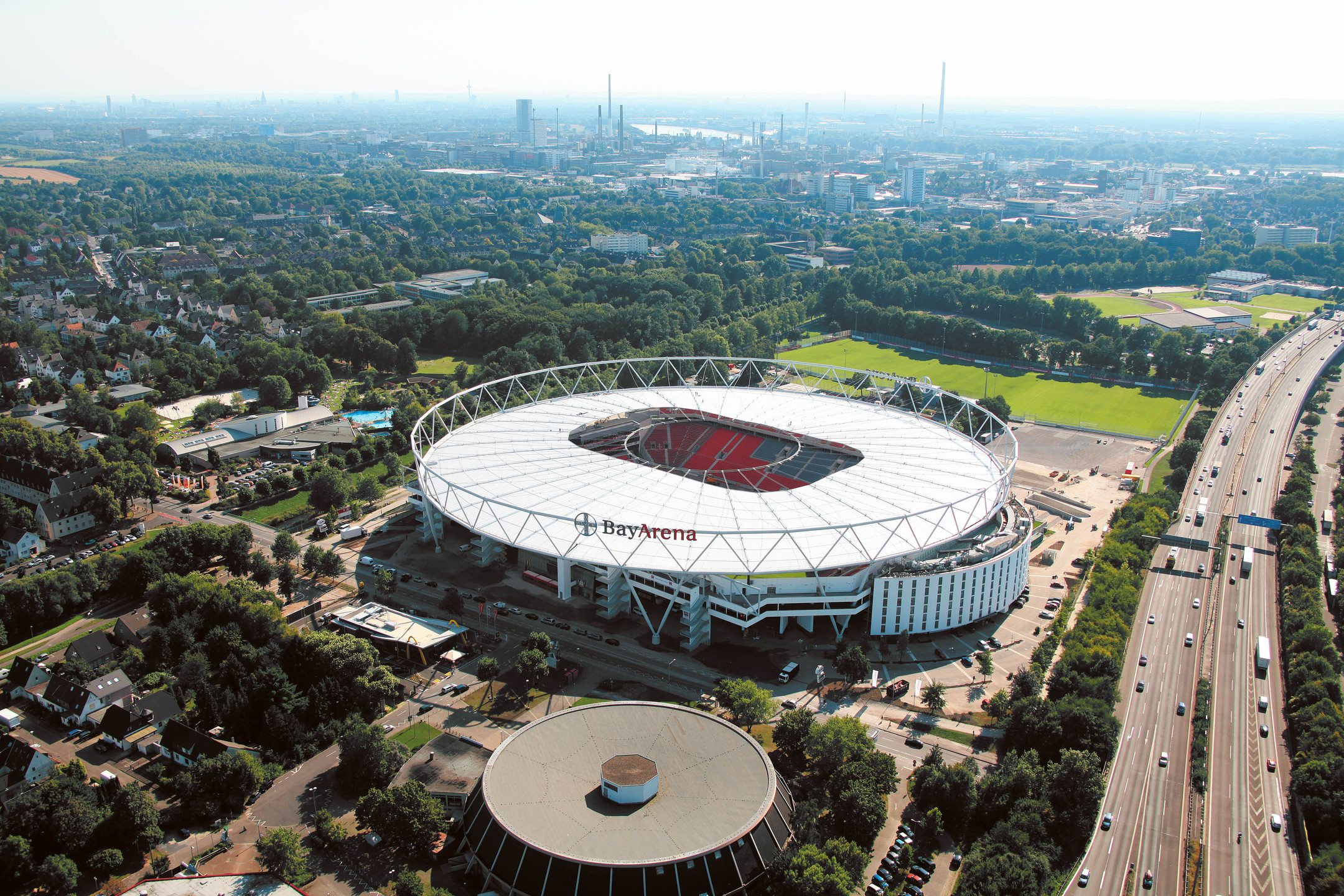 BayArena hjemmebane for Bayer Leverkusen