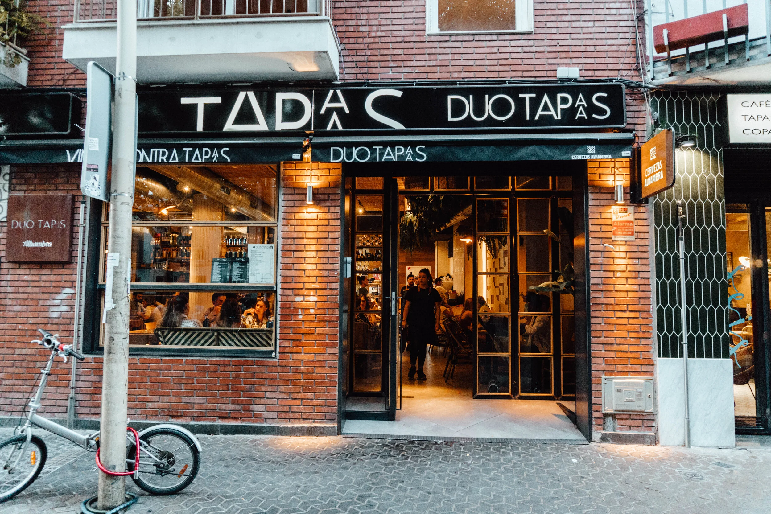 Tapas bar i Sevilla
